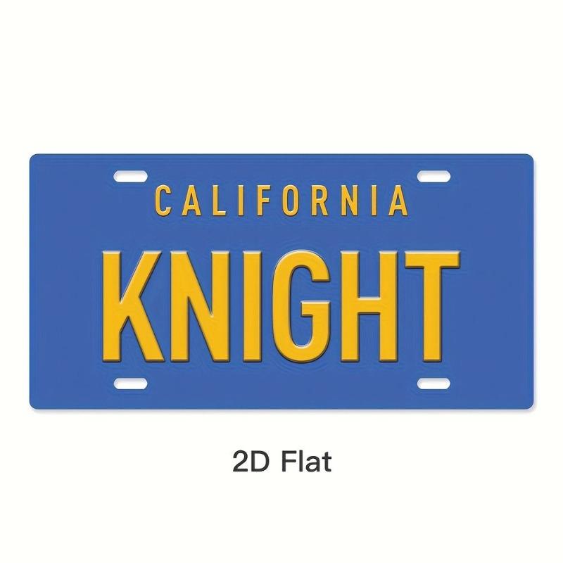 Retro Car 2D Metal Sign, Aluminum Wall Decor 15x30cm