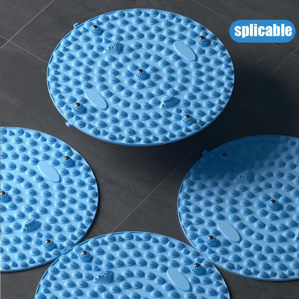 TPE Magnetisk Fotmassasjeballpute Akupressur Yogamatte Fingerpressurbrett Kuler Muskelavslapning Føtter Akupunkturpunkt Treningsball