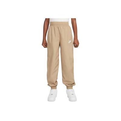 Knitted Sports Pants Sportswear Club Elastic Waistband Comfort Kids Bottoms Parachute-Beige White HF8141297