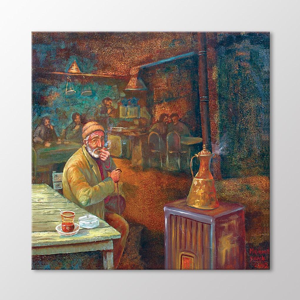 

Мужчины в кофейной живописи