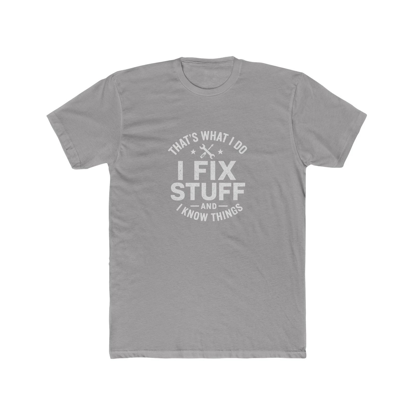 Funny I Fix Stuff T-Shirt for Mechanics Engineers 4XL