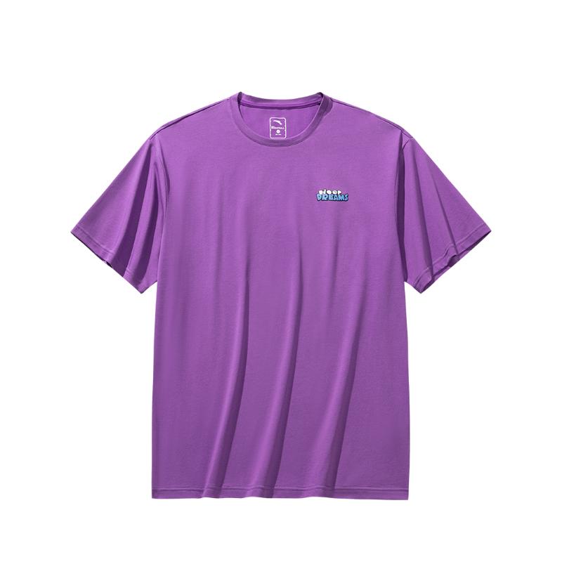 

Anta Campus Knitted Short Sleeve T-Shirt Unisex Tops 152531126-2 4XL