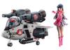 Hasegawa Super Dimension Fortress Macross Lynn Minmay Plane Strike Valkyrie Scale Resin Figure Plastic Model 65863 (Stage Dress) w/Egg VF-1S 1/24 &