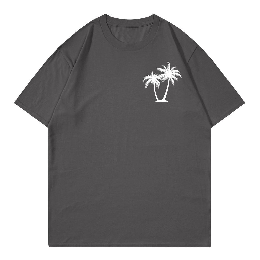 Unisex T-shirt Casual Loose Top Comfortable Round Neck T-shirt
