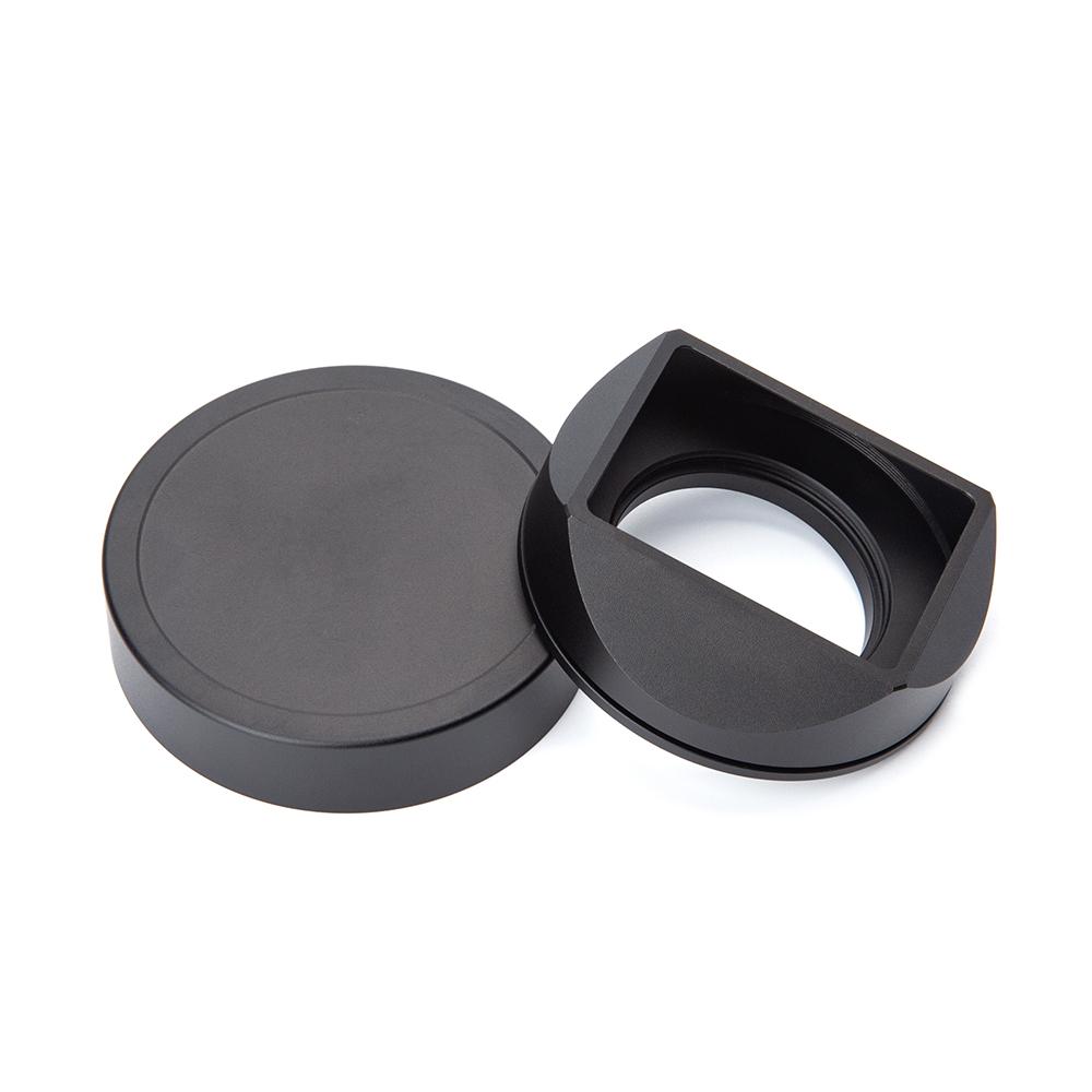 XE5 XF 27f2.8II Lens Hood with 39mm Adapter Ring for Fujifilm Fuji XF27mmF2.8 II XF23mmF2.8 R WR Metal Lens Shade Accessories