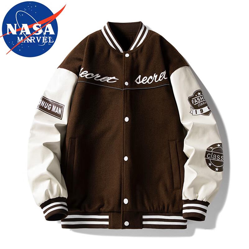 NASA MARVEL Men's Casual Baseball Jacket