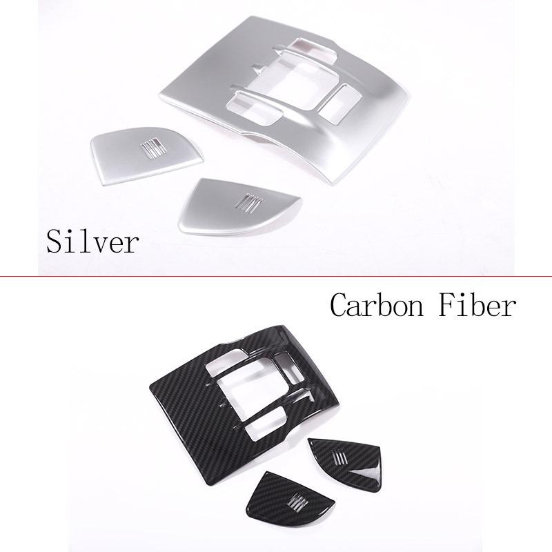 For Maserati LEVANTE Quattroporte 2013- ABS Car Reading Light Cover Trim Decoration Strips Interior Roof Lamp Frames