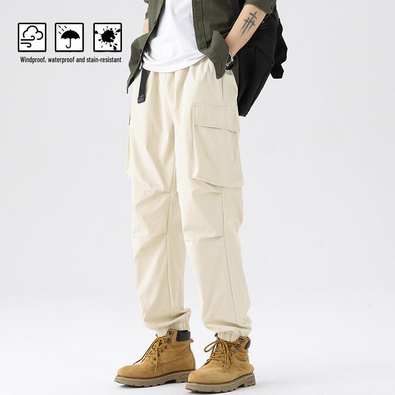 "Wind & Waterproof Outdoor Soft Shell Pants for Men & Women - Autumn/Winter, Fleece-Lined, Perfect for Hiking & Leisure Activities"