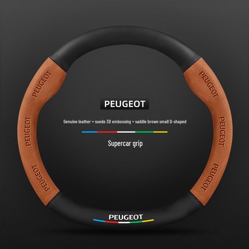 Steering Wheel Cover for Peugeot Models: 307, 3008, 4008, 2008, 508L, 301, 207