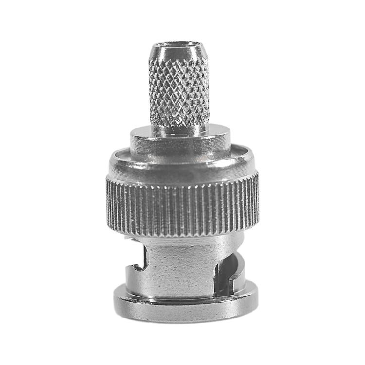 Copper BNC Male to RG59 Connector for Efficient Signal Transfer in Computer Copper BNC Adapter