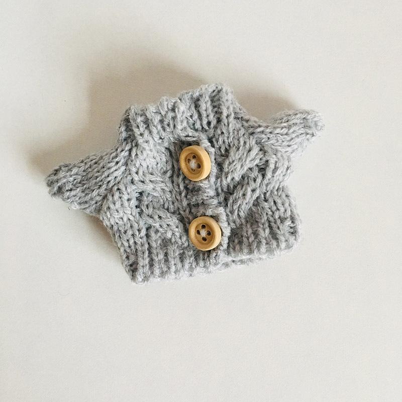 בגדי בובת קטיפה ויניל חמודה 17 ס"מ קופסה עיוורת - תליון LaBuBu שמלת אביזרים