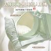 Summer adjustment lace bra without steel ring gathering breathable hole cup closing breast anti-sagging