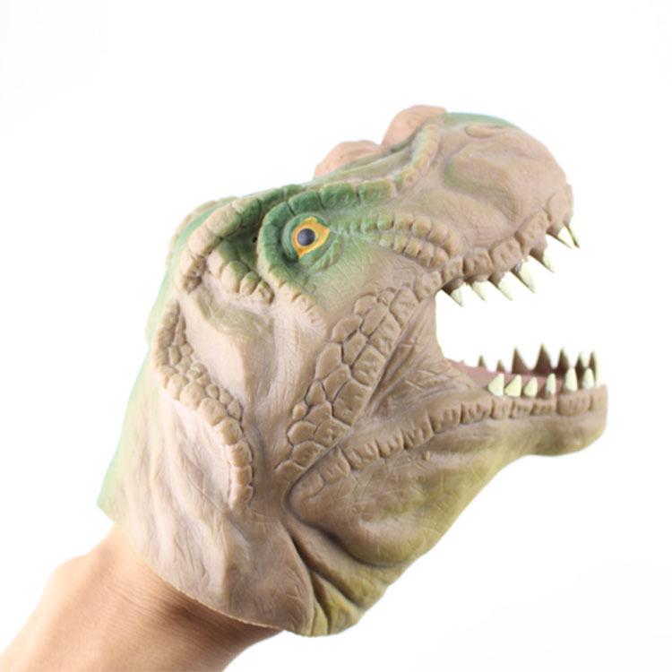 Symulacja Lalka Tyranozaura Odgrywanie Ról Lalka na Rękę Elastyczny Klej Lalka Dinozaura Zabawka
