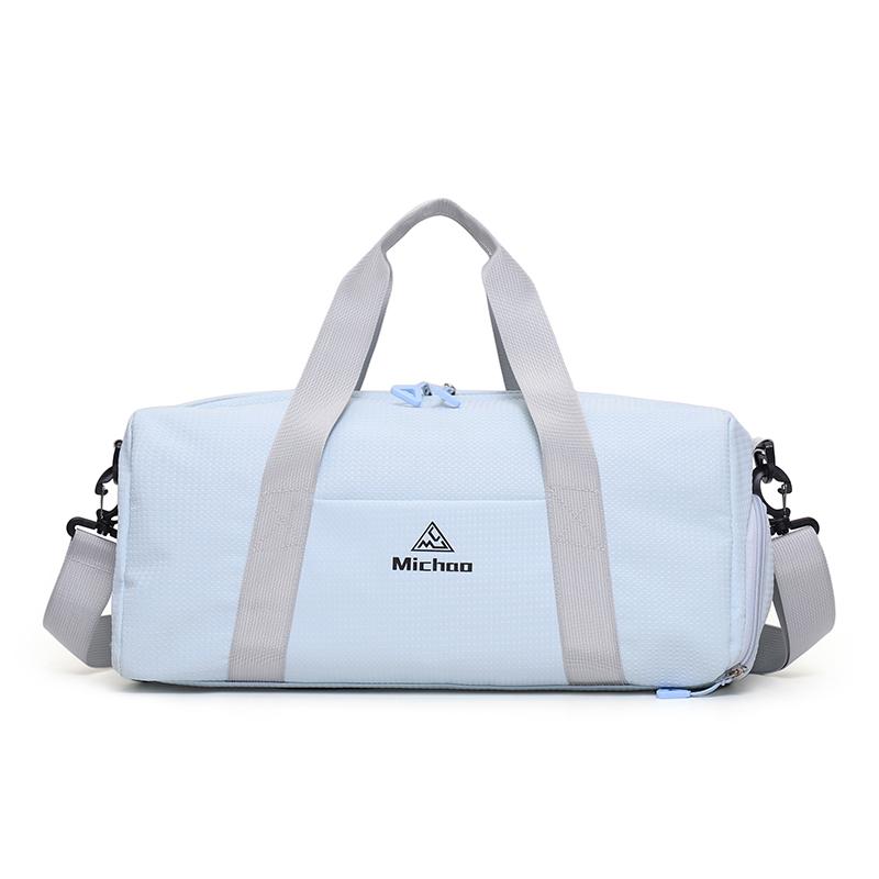 

Портативная дорожная сумка большой емкости на короткие расстояния, легкая водонепроницаемая сумка для багажа, дорожная сумка для хранения синий