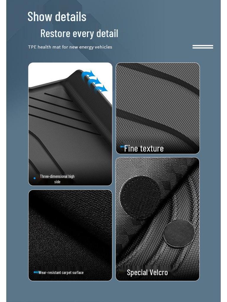 XT Yaoguang EXEED-RX 23-24 Car Floor & Trunk Mats - Dirt-Resistant, Full Coverage TPE.