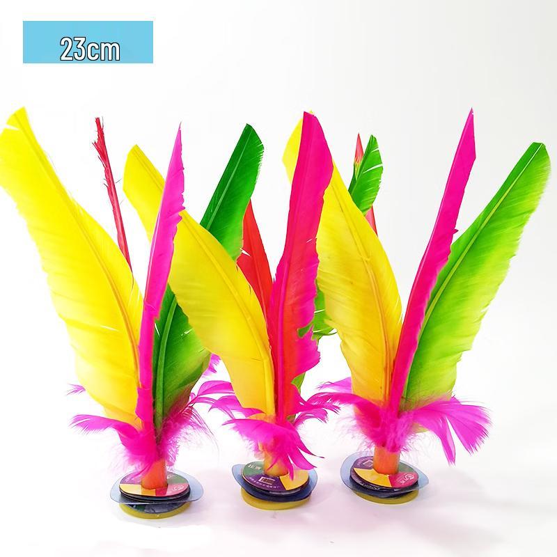 Children s Colorful Goose Feather Shuttlecock