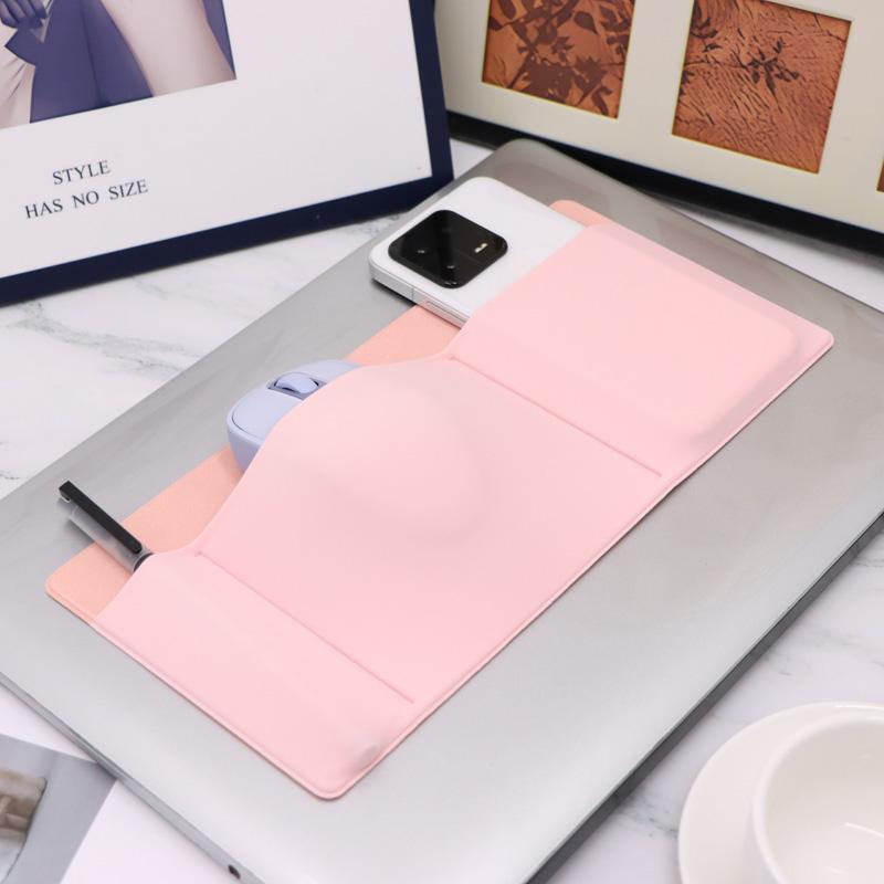 Self-Adhesive Mouse Bag Notebook Computer Data Cable Hard Disk Storage Bag Leica Cloth Storage Pouch