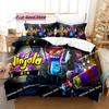 Game Ninjala Beding Set Single Twin Ful Quen King-Sized Dimensionsd Dimensions Bed Linen Set Aldult Kid Bedrom Duvetcover Sets 3D Print Young