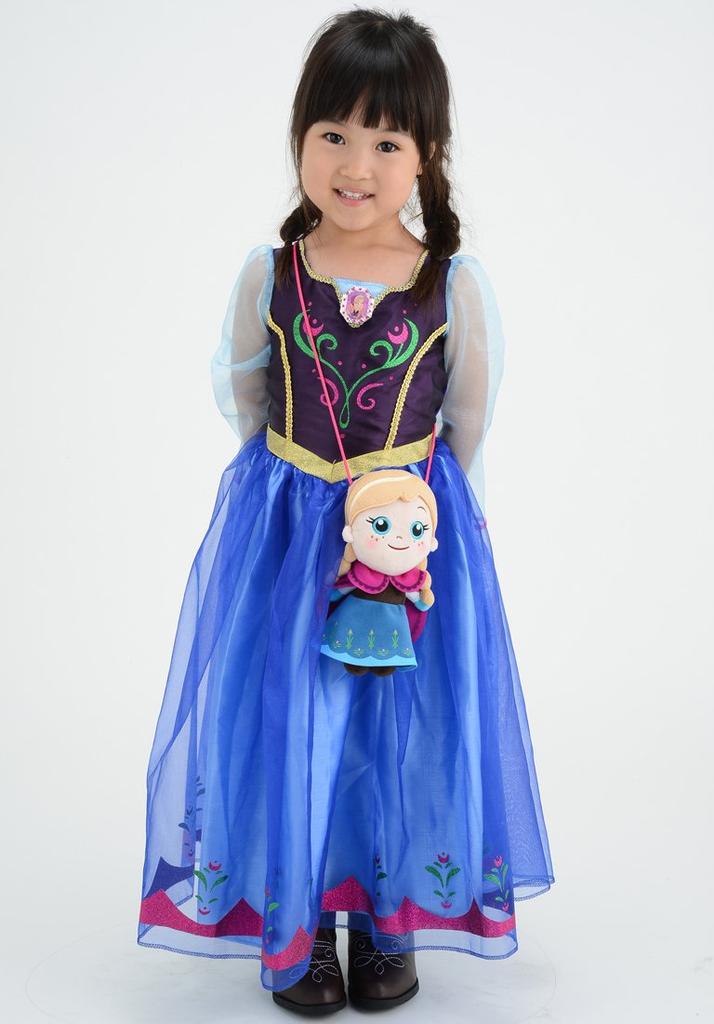 Модное платье Disney Frozen Анна 100см-110см