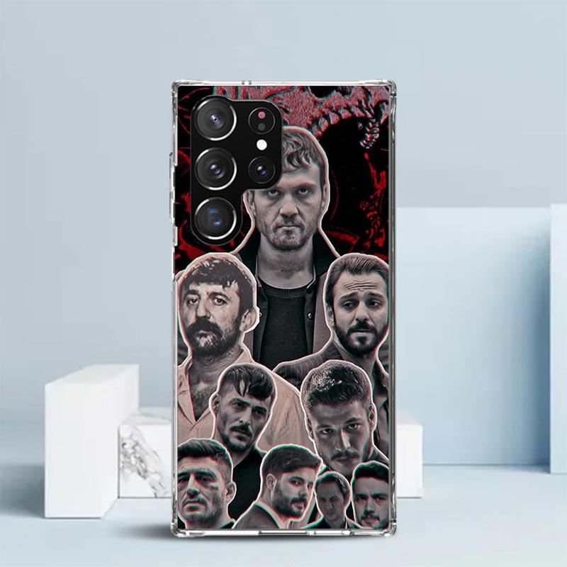 Turkish TV Series Cukur Soft Cover for Samsung Galaxy S25 Edge S26 S24 S23 Ultra Phone Case S22 S21 Plus S20 FE Print Pattern Sh