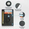 PU Money Clip Card Holder Card Holder Anti-theft Swipe Card Bag Business Anti Loss Protection Card Case Thin Card Holder