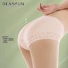 Deanfun Women's High-Waist Lace Cotton Boxer Briefs (4-Pack)