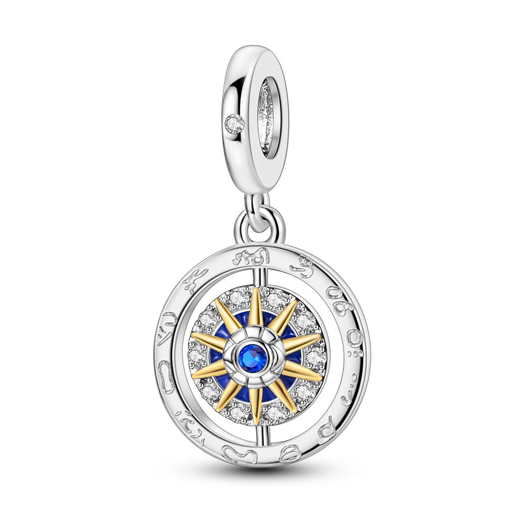 Copper Dangle Charms Beads Fit Bracelet Diy Original Pendants For Woman Jewelry