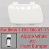 Car Accessories For BMW 1 E81 E82 E87 E88 M-Bumper 2006-2013 Front Bumper Tow Hook Eye Cover Cap High Quality Spray Paint