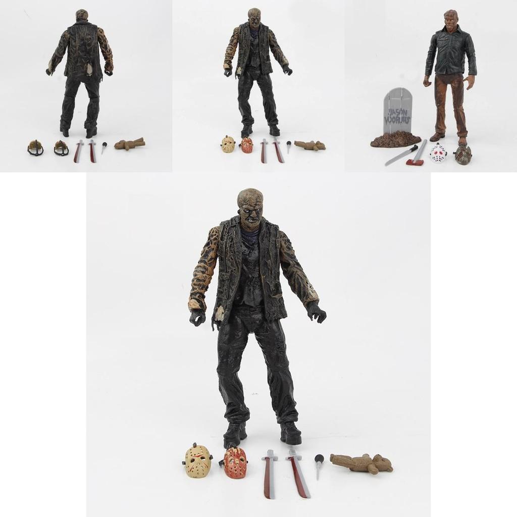 Figura d'Azione Articolata Jason Premium Venerdì Nero PVC Modello Collezionabile Iconico Giocattolo