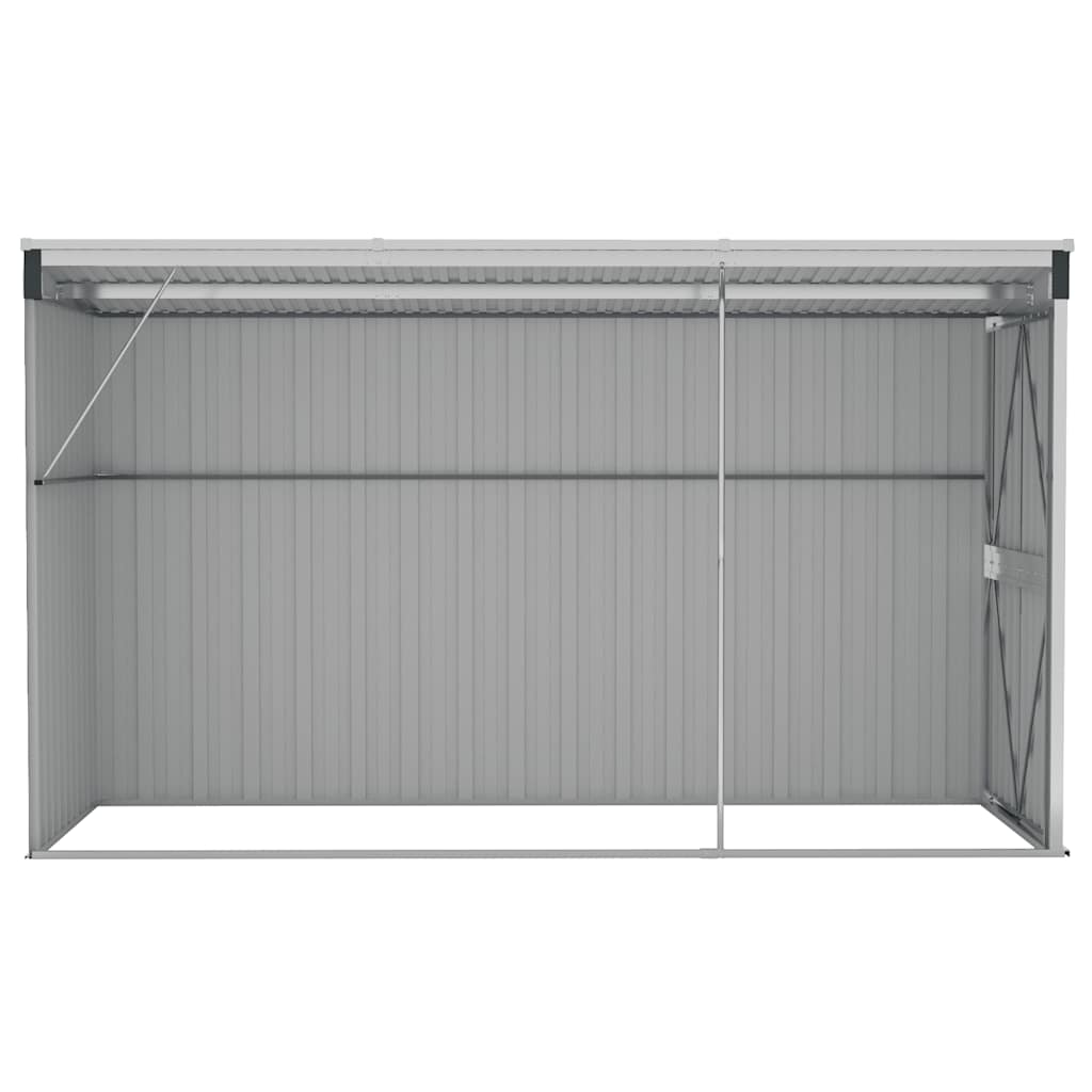 Vidaxl Garden Shed, Wall-Mounted, Anthracite, 118X288X178 Cm