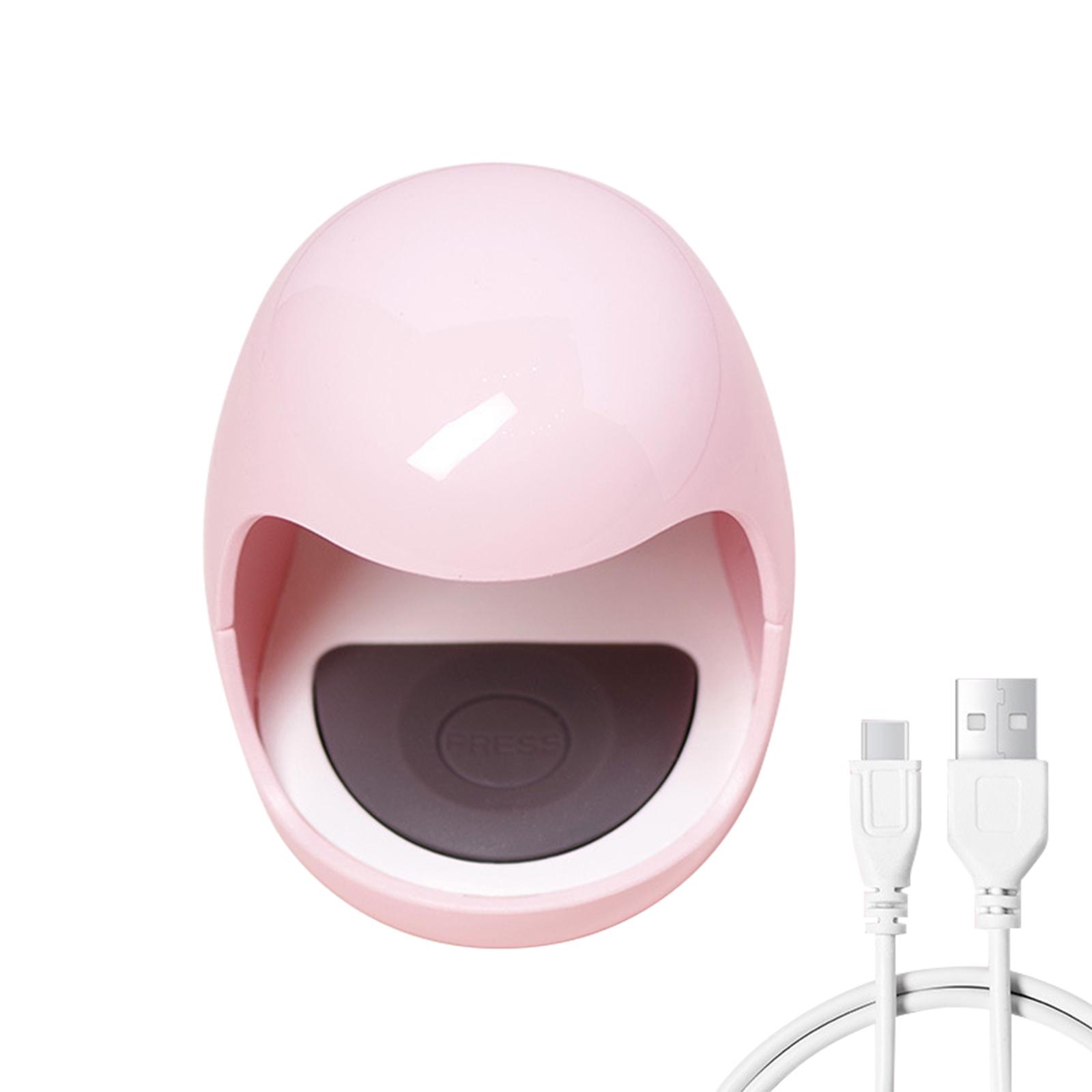 

Мини УФ-лампа для гелевых ногтей Мини-светодиодная УФ-лампа для гелевых ногтей Светодиодная лампа для гелевых ногтей Лампа для отверждения ногтей розовый