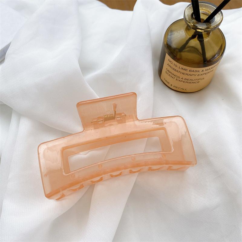 Quality High Jelly Hair Claw Clip For Women In Vibrant Colors Ideal For Casual And Formal Looks