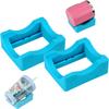 1Pc Mug Holder with Scraper, Anti-scalding Silicone Cup Holder