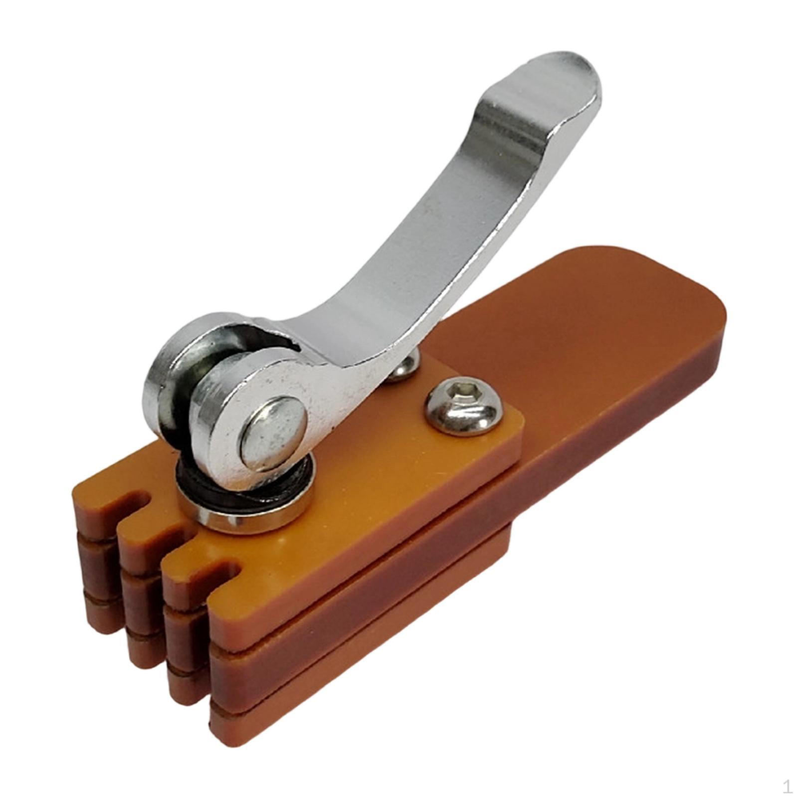 Badminton Stringing Clamps Brown Starting Clamp for Tennis Rackets Repairing