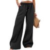 Women's Loose,Fit Fleece,Lined Thermal ,Color Casual Sweatpants