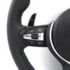 AAAPS1 F10 F11 F15 F16 F20 F30 F31 F32 F36 E70 E71 E84 E87 E90 M3 M4 Manual Automatic Leather Sport Interior Steering Wheel For BMW