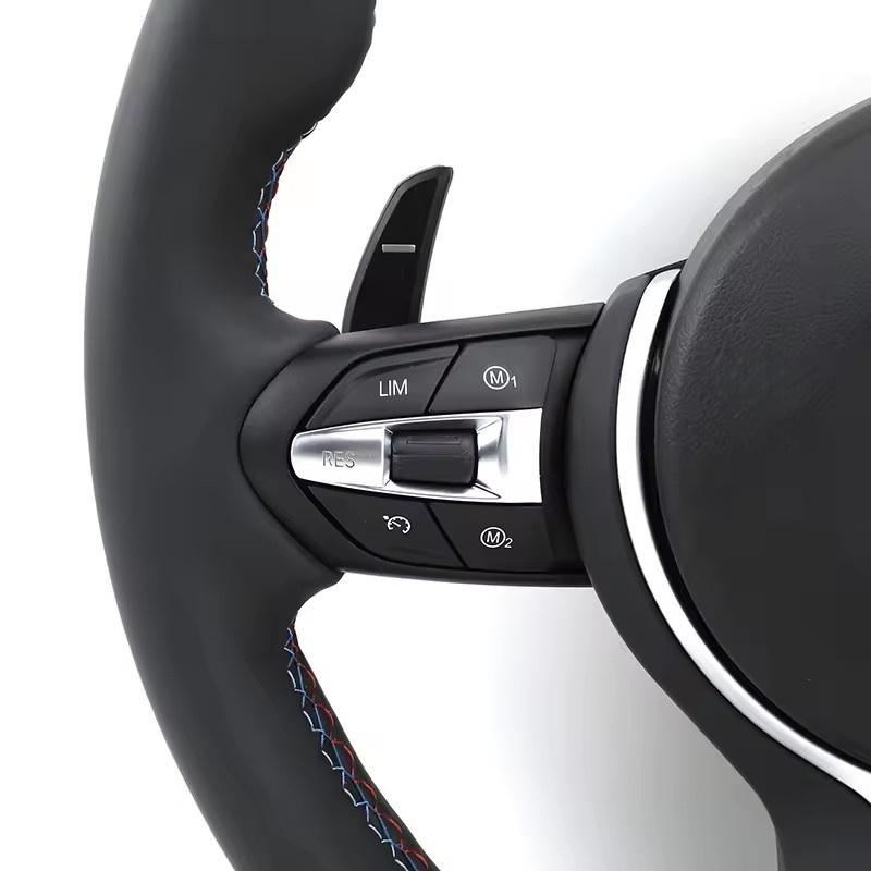 AAAPS1 F10 F11 F15 F16 F20 F30 F31 F32 F36 E70 E71 E84 E87 E90 M3 M4 Manual Automatic Leather Sport Interior Steering Wheel For BMW