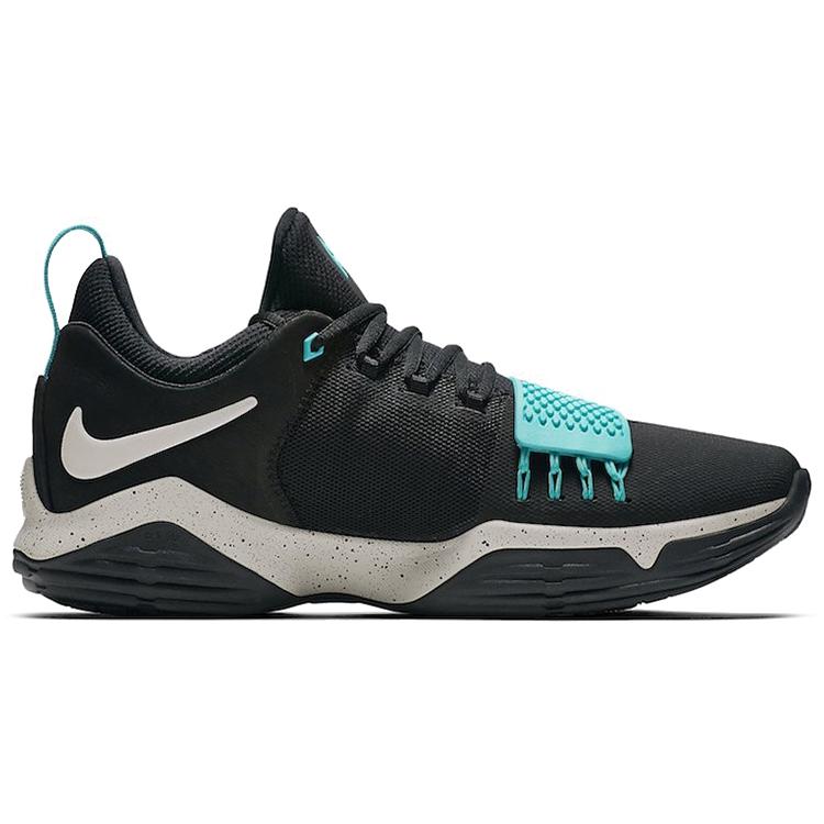 Nike Pg 1 Black Aqua Splash Ink Green Version 'Black Light Bone Light Aqua' 878628-002