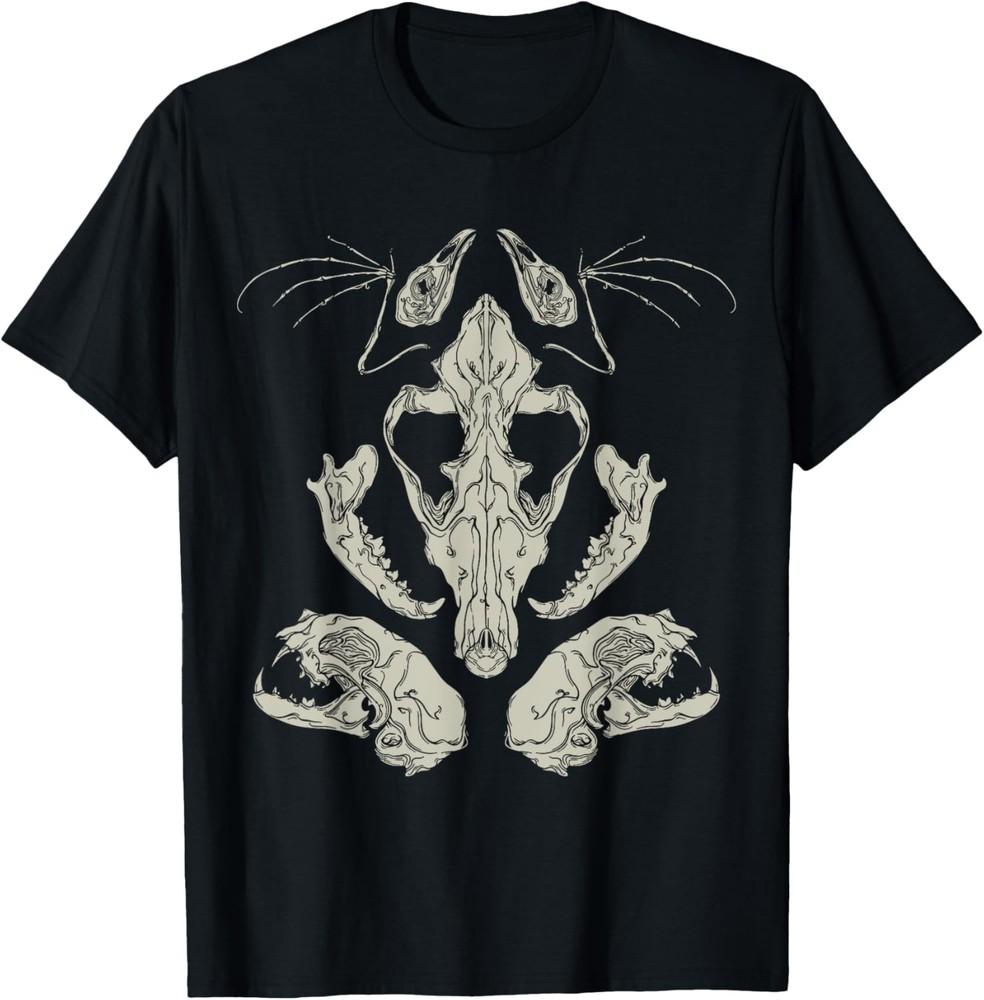 Goth Skulls amp; Bones | Vulture Culture Taxidermy | Gothic T-Shirt Unisex T-Shirt L