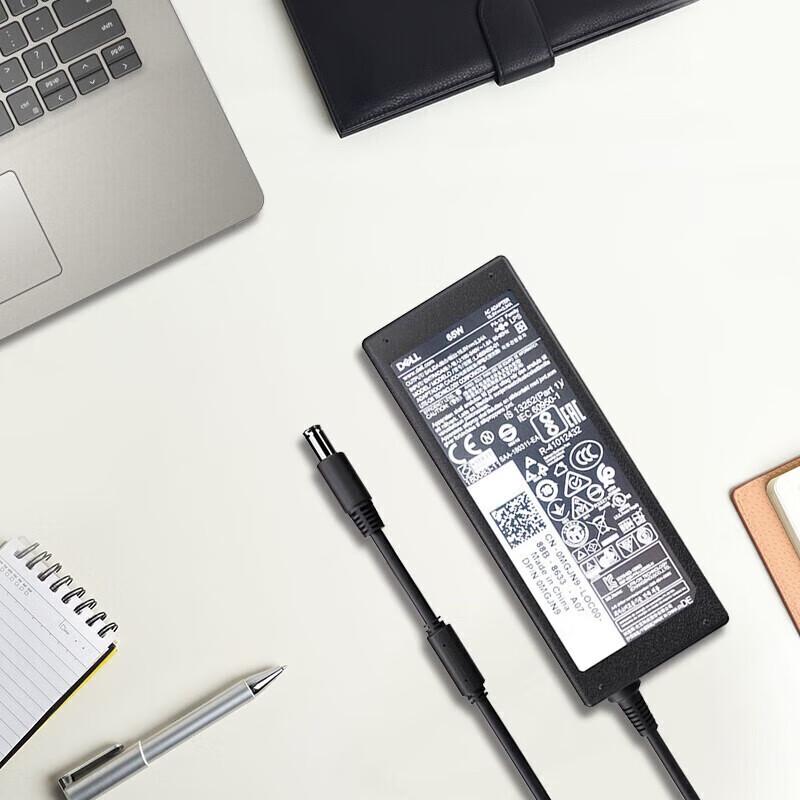 Dell 65W Laptop Power Adapter with 4.5mm Connector