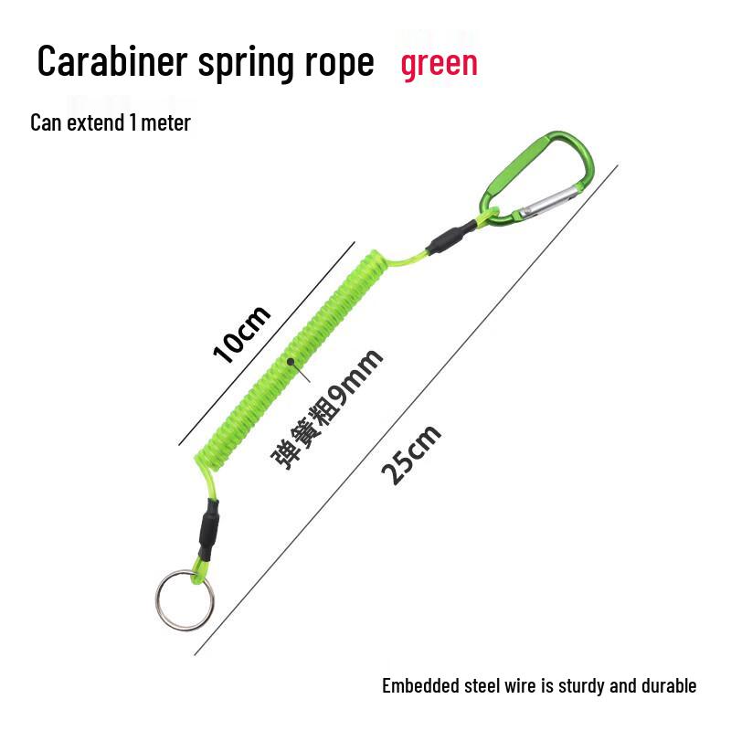 Выдвижная стальная проволочная брелок-шнурок
