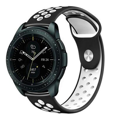 Pasek Do Watch 22mm Beline Sport Silicone Czarno-biały