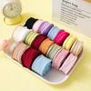 10 Yards/Roll 0.98inch Ruffle Lace Pleated Ribbon, Flower Bouquet Cake Packaging Ribbon, DIY Handmade Materials