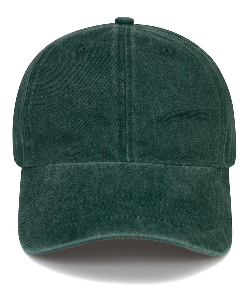 Chaebteo Standard Stone-Washed Ball Cap-Green