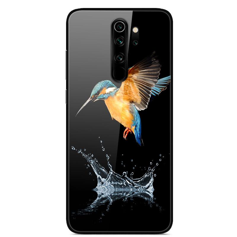 

For Xiaomi Redmi Note 8 Pro Case Tempered Glass Fashion Lovely Phone Cases for Redmi Note 8 8T Note8 8Pro Back Cover Funda Coque Redmi Note 8 Pro