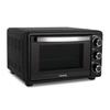 H.Koenig FO25, Cuptor electric de masă, Capacitate 25L, 1500W, 4 moduri, Temperatură până la 230 C, Timp până la 60Min, Termostat, Oțel inoxidabil, Negru