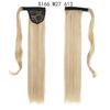 LISI HAIR Lange gerade Wrap Around Clip In Pferdeschwanz Haarverlängerung Hitzebeständige synthetische Pferdeschwanz Fake Hair