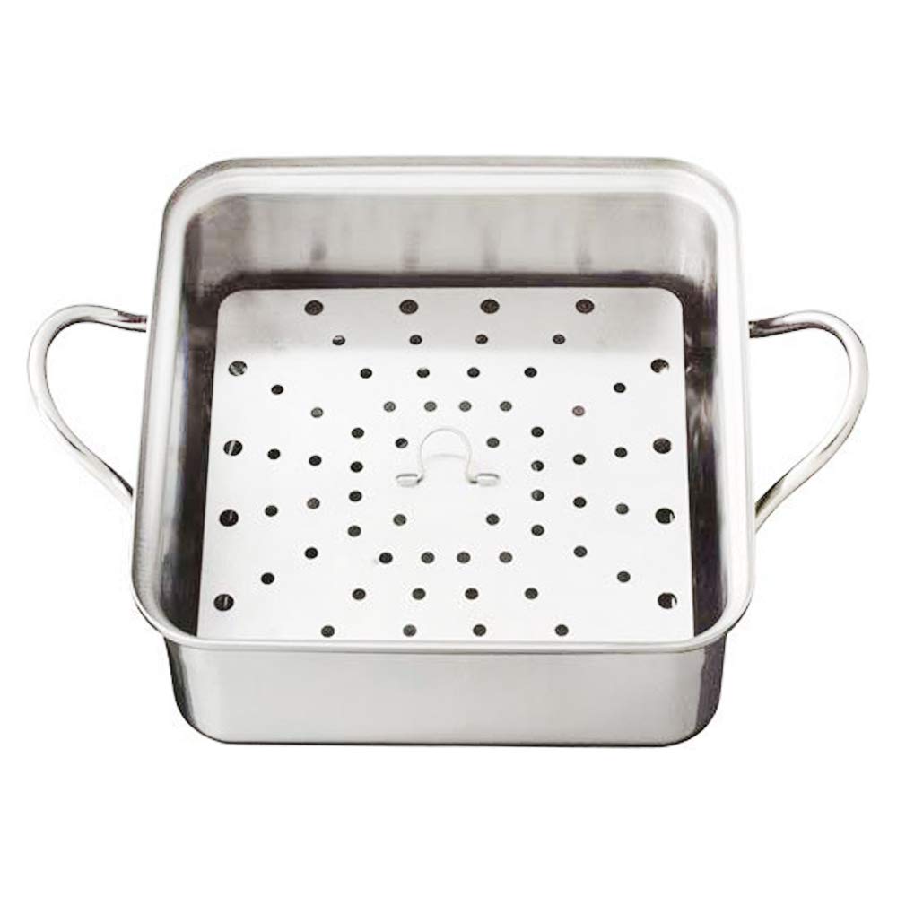 Kai Corporation Stainless Steel Steamer Basket Pot, 19cm, by Wakiya Tomoyuki, Made In Japan