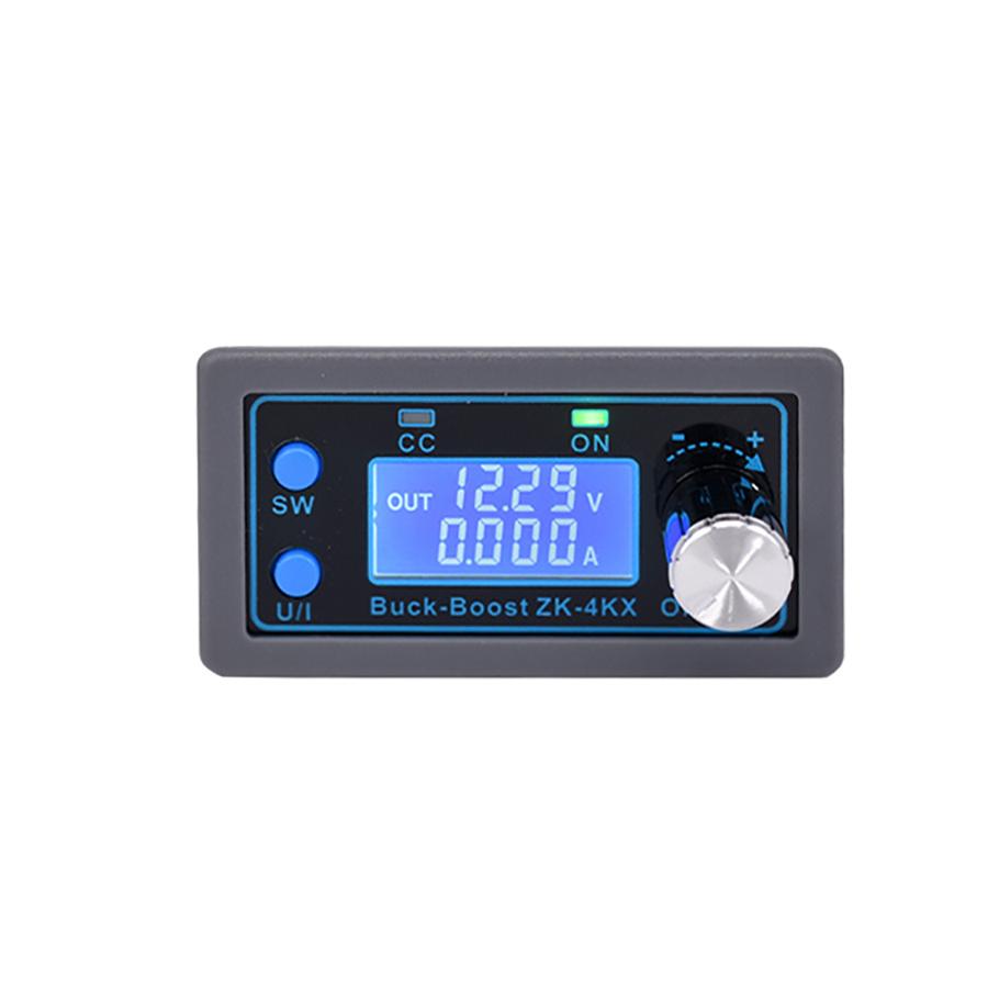 DC 0.5-30V 4A Buck Boost Converter Module CC CV Voltage Regulator LCD Display
