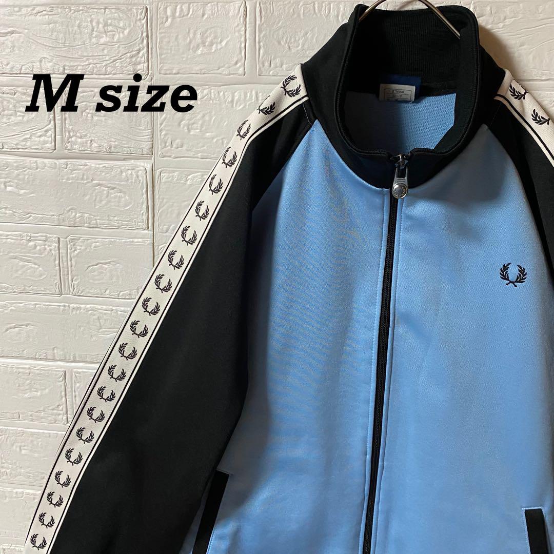 

[Б/У] Куртка-трек Fred Perry с логотипом на рукаве